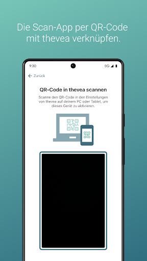 Android application thevea Scan screenshort