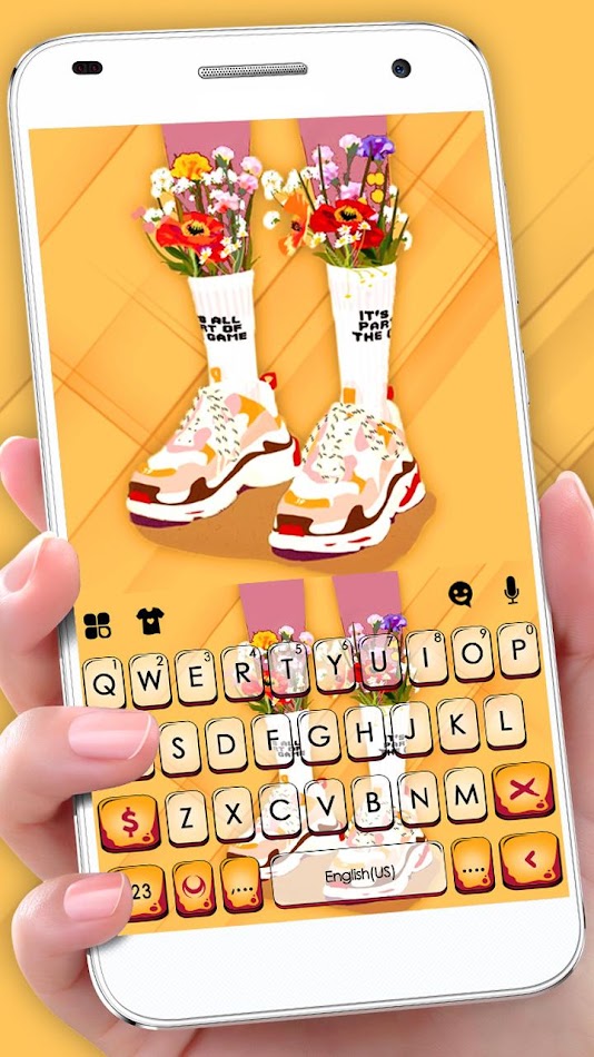 #1. Summer Fun Fashion Keyboard Th (Android) 来自: Stylish Emoji Keyboard Style