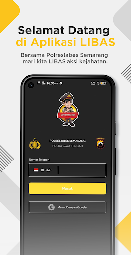 Android application LIBAS screenshort