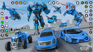 US Police Car Robot Fight Game - Screenshot 1