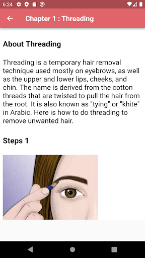 Beauty parlor course Screen 3