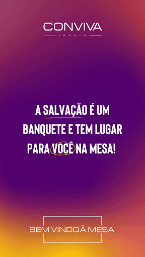 Android application Conviva Igreja screenshort