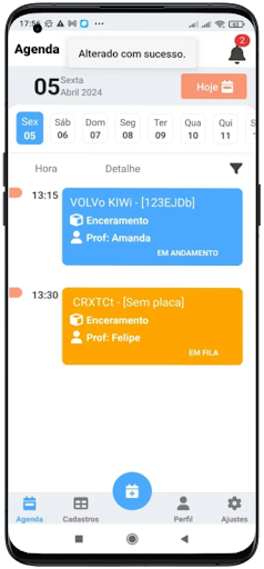 Android application Cekar screenshort
