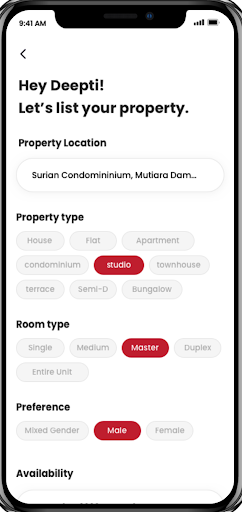 Rumah-i Partner Screen 3