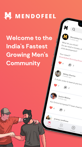 Android application MenDoFeel-Super App For Men screenshort