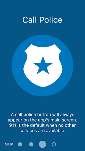 Emergency Locator Screen 3