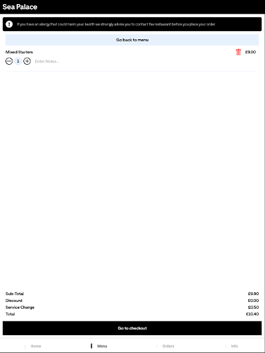 Sea Palace - Fish and Chips L9