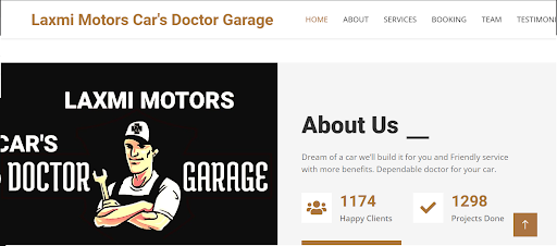 Laxmi Motors Cars Garage Screen 2