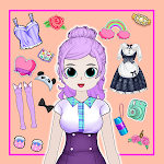 Cover Image of Tải xuống Barbie Anime: Doll dress up  APK
