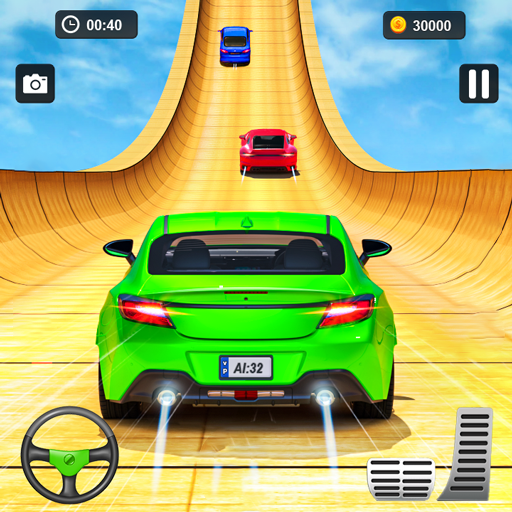 Car Games - Crazy Car Stunts  Icon