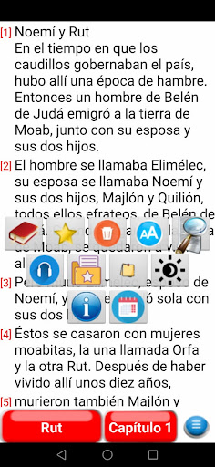 Android application Santa Biblia NVI screenshort