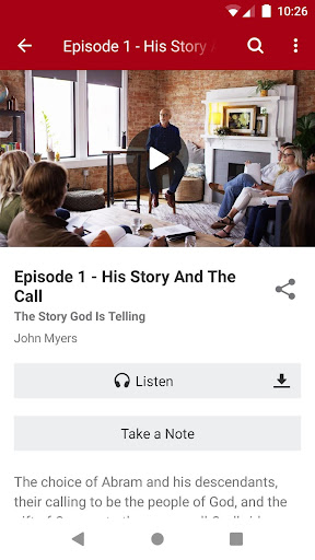 Screenshot of The Israel Story