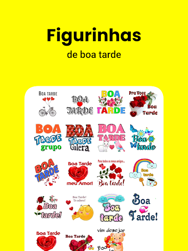 Figurinhas Bom dia e Boa noite Screen 3