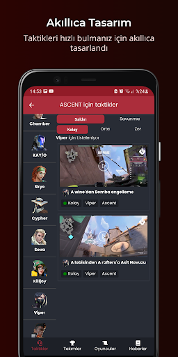 Valoline | Lineups, Comp, News Screen 2