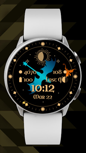 Iron Wing watch face screenshot 9