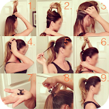 Girls Steps by Step Hairstyles icon