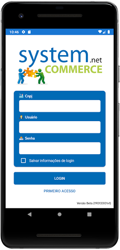 Android application System Commerce .NET screenshort