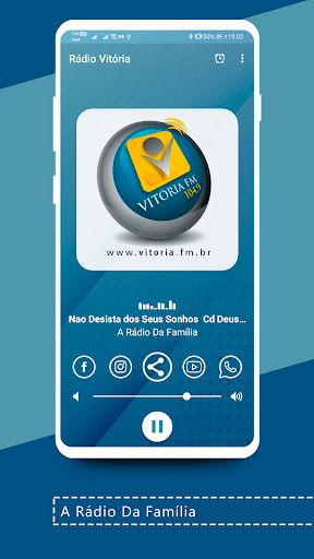 Rádio Vitória Fm 104,9 Screen 2