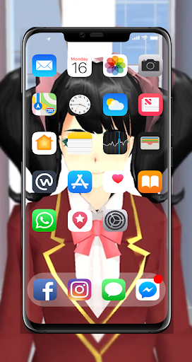 Wallpaper Sakura School HD