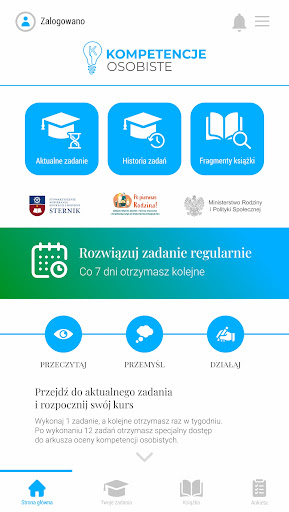 Android application Kompas ROZWOJU screenshort