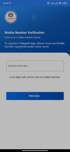 Android application Nagarik App screenshort