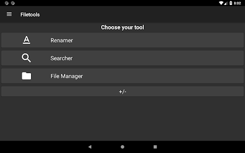 File Tools Capture d'écran
