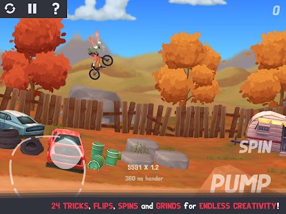 펌핑 된 BMX 3 스크린 샷