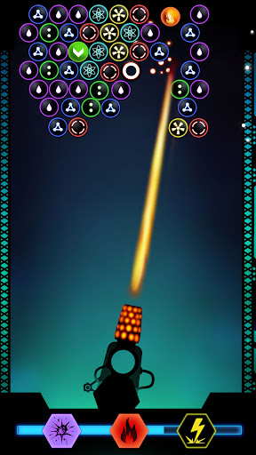 Android application Bubble Shooter: Galaxy Defense screenshort