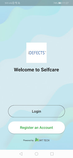 Android application IMTTech iDefects Selfcare screenshort