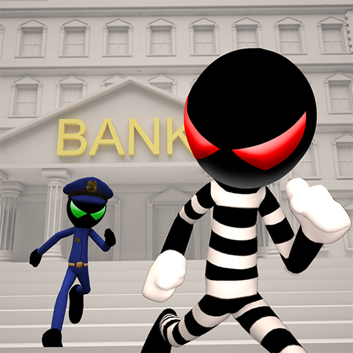 Stickman Bank Robbery Escape 1.4 Icon