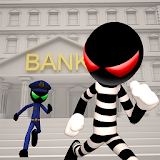 Stickman Bank Robbery Escape icon