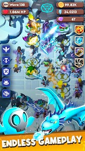 Idle Monster TD Evolved Mod Apk 4