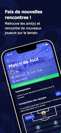 Android application Match Assess screenshort