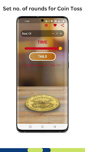 Coin Toss - Coin Flip App Screenshot