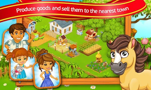 تحميل لعبة Farm Town: Cartoon Story مهكرة آخر اصدار 4