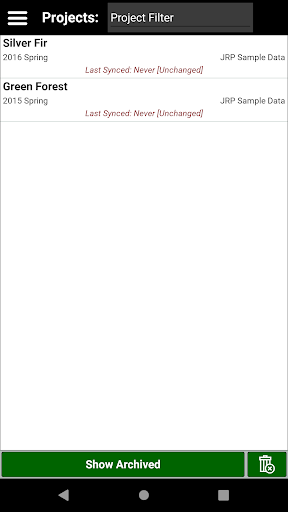 Plant Wizard Mobile Screen 2