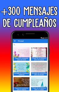 Captura de Pantalla 7 Mensajes de Cumpleaños - Felic android
