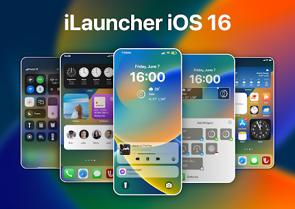 Launcher iOS16 – iLauncher v1.6.9 Premium Mod 1