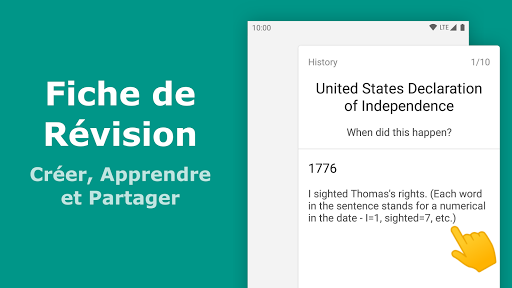 Aperçu de l'application