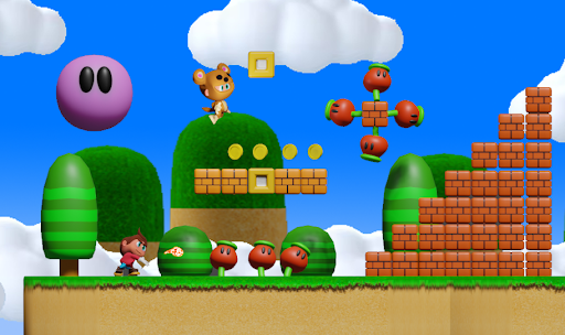 Android application super fall Adventure screenshort