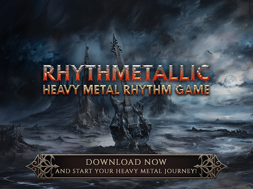 Rhythmetallic: Rock Guitar Tap - Music - games