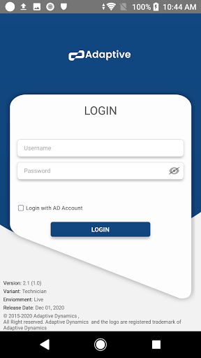 Adaptive Dynamics Technician