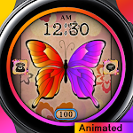 Cover Image of Unduh Vintage Beautiful Butterfly_Wa  APK