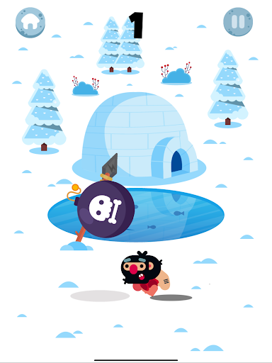 Tiny Caveman Survival