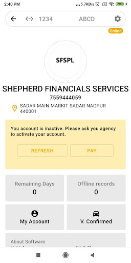 SHEPHERD FINANCIALS SERVICES Screen 3