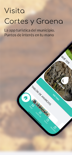 Android application Visita Cortes y Graena screenshort