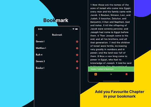 Android application Holy Bible - Offline + Audio screenshort