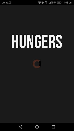 Android application Hungers Merchant App screenshort