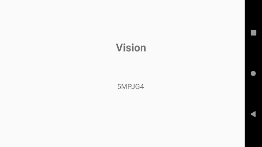 Android application Agreefy Vision Player screenshort