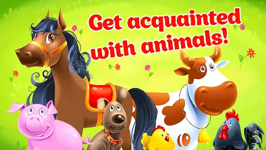 Kids Animal Farm Toddler Games 10